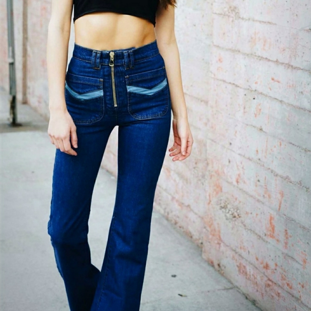 Revice Denim Blair Flare size 24/25 70's style☮